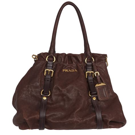 bolso prada marron|bolso prada mujer.